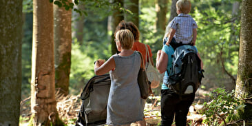 Outdoor Kinderwagen Ciruit H03: ontdekkingspad door het bos