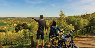 Balades a vélo sur la route des chalots