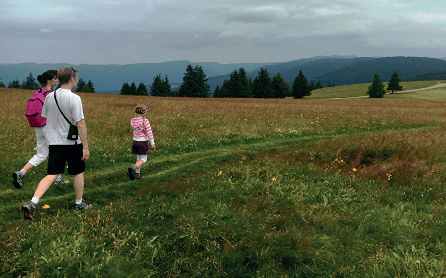 Balade en famille : Station du Markstein et Route des Crêtes
