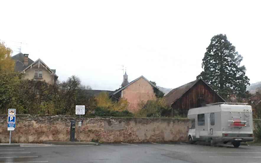 Aire d'accueil pour camping-car