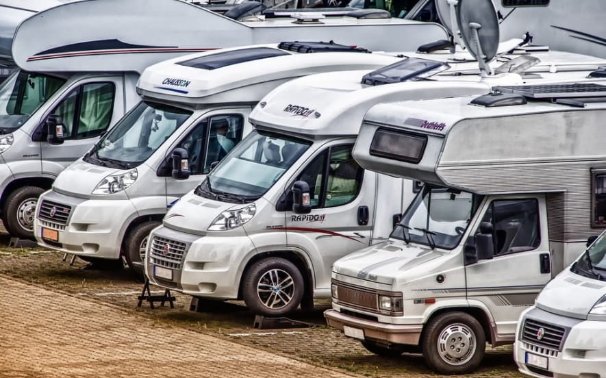 Aire de stationnement camping-car - La Castine