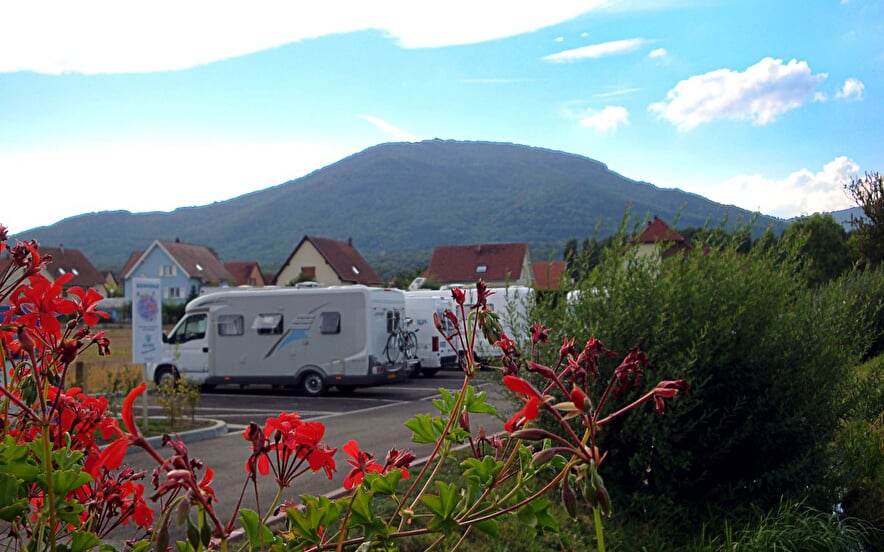 Aire de services pour camping-cars