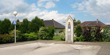 Camping service gebied