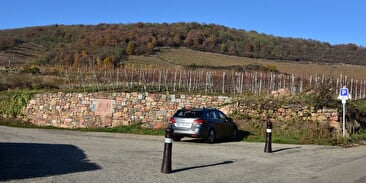 Aire de stationnement pour camping-car rue Schlossreben
