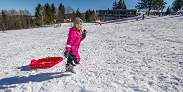 Sledging at Champ du Feu
