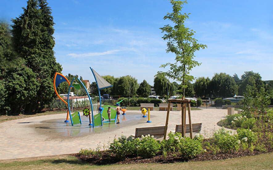 Aire de jeux aquatiques