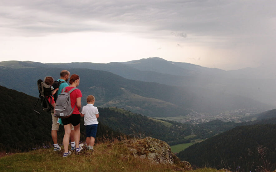 Balade familiale sur le Drumont