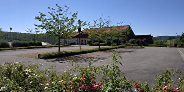 Parkeerterrein voor kampeer wagen