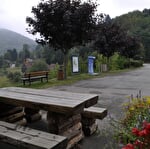 Parking space for caravans at Bourbach-le-Haut