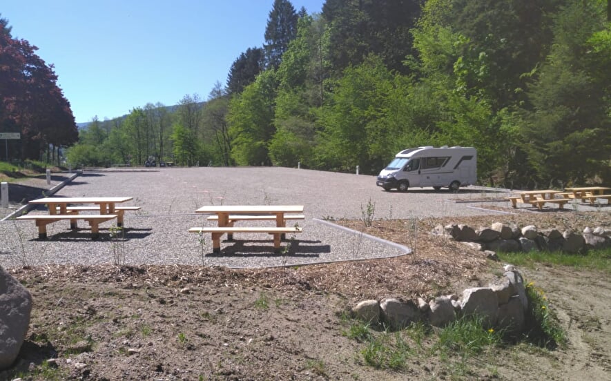 Aire de service et de stationnement