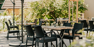 Restaurant of L'Aigle d'Or hotel