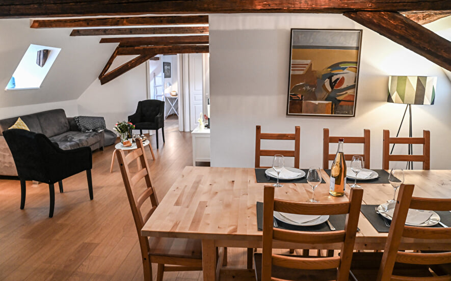 Gîte Léon - 6 pers. - Le Hameau d'Eguisheim - Domaine GINGLINGER