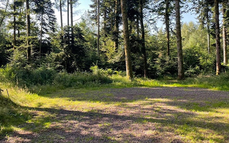 Aire de stationnement pour camping-cars