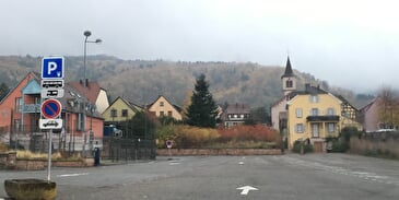 Aire de stationnement pour camping-car