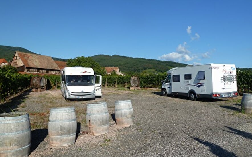 Aire de stationnement Domaine Ruhlmann