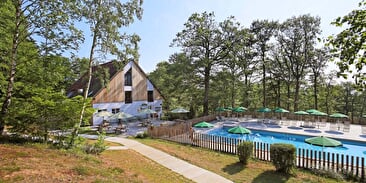 Camper serviceplaats op Camping Huttopia