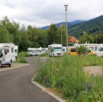Aire de stationnement pour camping-car