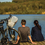 Balades a vélo sur la route des chalots