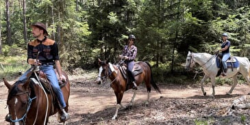 Balade équestre : Sur la piste du trappeur