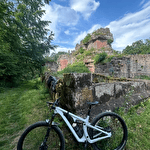Expérimentez à VTT la mythique traversée du Massif des Vosges sur le GR 53 avec transport de bagages