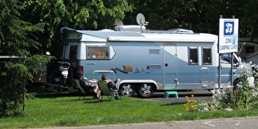 Parking spaces for caravans at Thann