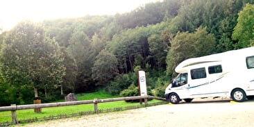 Aire d'accueil de camping-cars