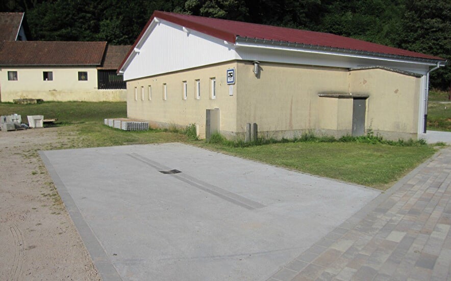 Aire de service pour camping-car