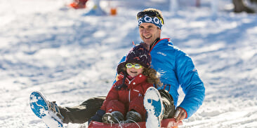 Tubing et luge tractée au Champ du Feu