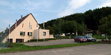 Plaats van dienst voor camping-auto