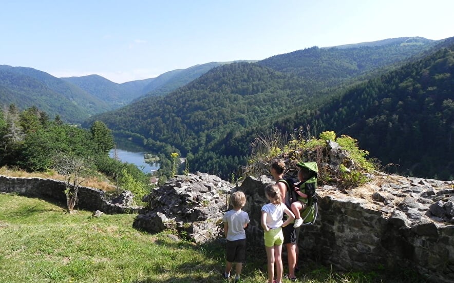 Balades en famille « Les ruines du château de Wildenstein, circuit du Schlossberg »