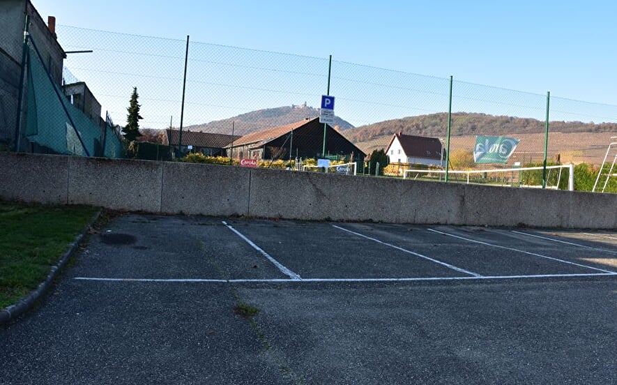 Aire de stationnement pour camping-car
