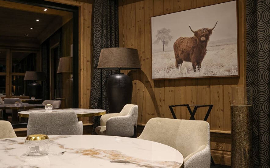 Gastronomisch restaurant en chique bistro - domaine de montagne