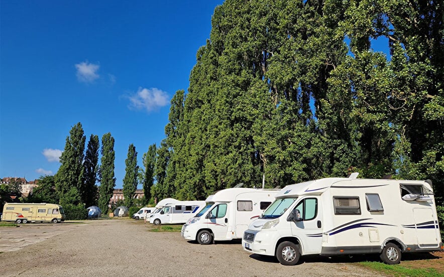 Service en parkeerplaats